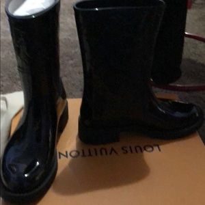 Louis boots rain boots